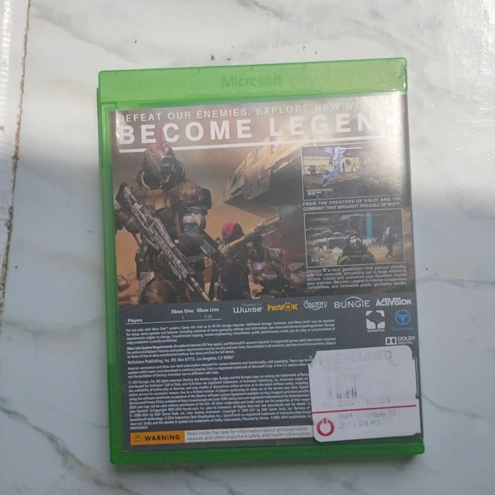 Xbox One Destiny